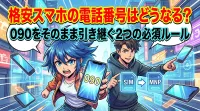 格安スマホの電話番号はどうなる？090をそのまま引き継ぐ2つの必須ルール