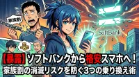 【暴露】ソフトバンクから格安スマホへ！家族割の消滅リスクを防ぐ3つの乗り換え術