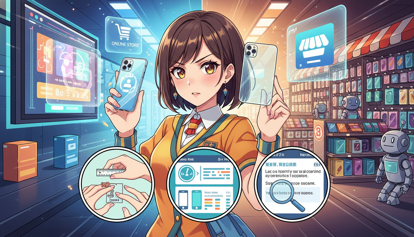 格安スマホのアクセサリーは「オンラインストア」と「家電量販店」が確実