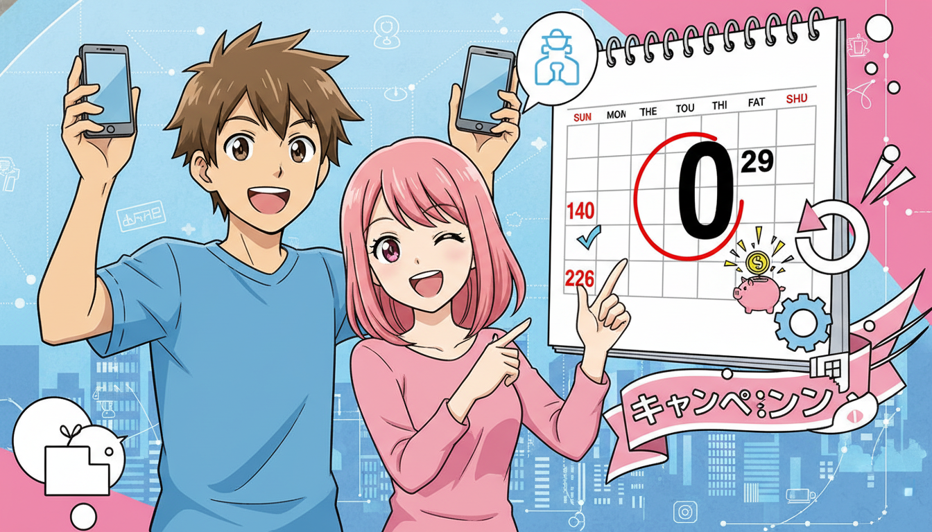 夫婦で格安スマホに乗り換えるベストタイミングは「月末＋更新月＋キャンペーン」