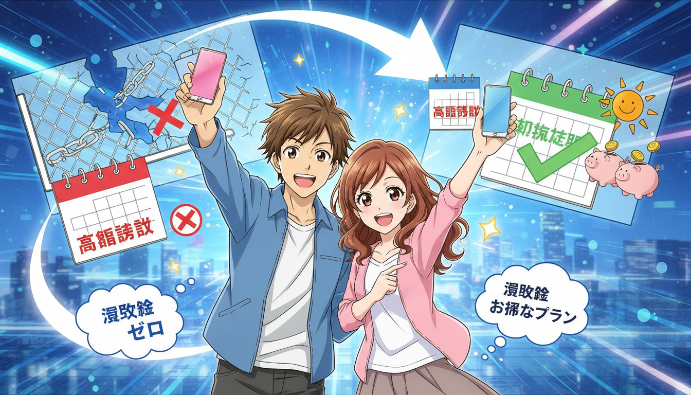 夫婦で格安スマホに乗り換える際の具体的なスケジュール例