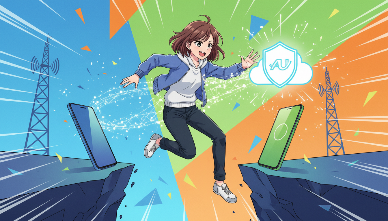 au IDは格安スマホ乗り換え後も継続して使える