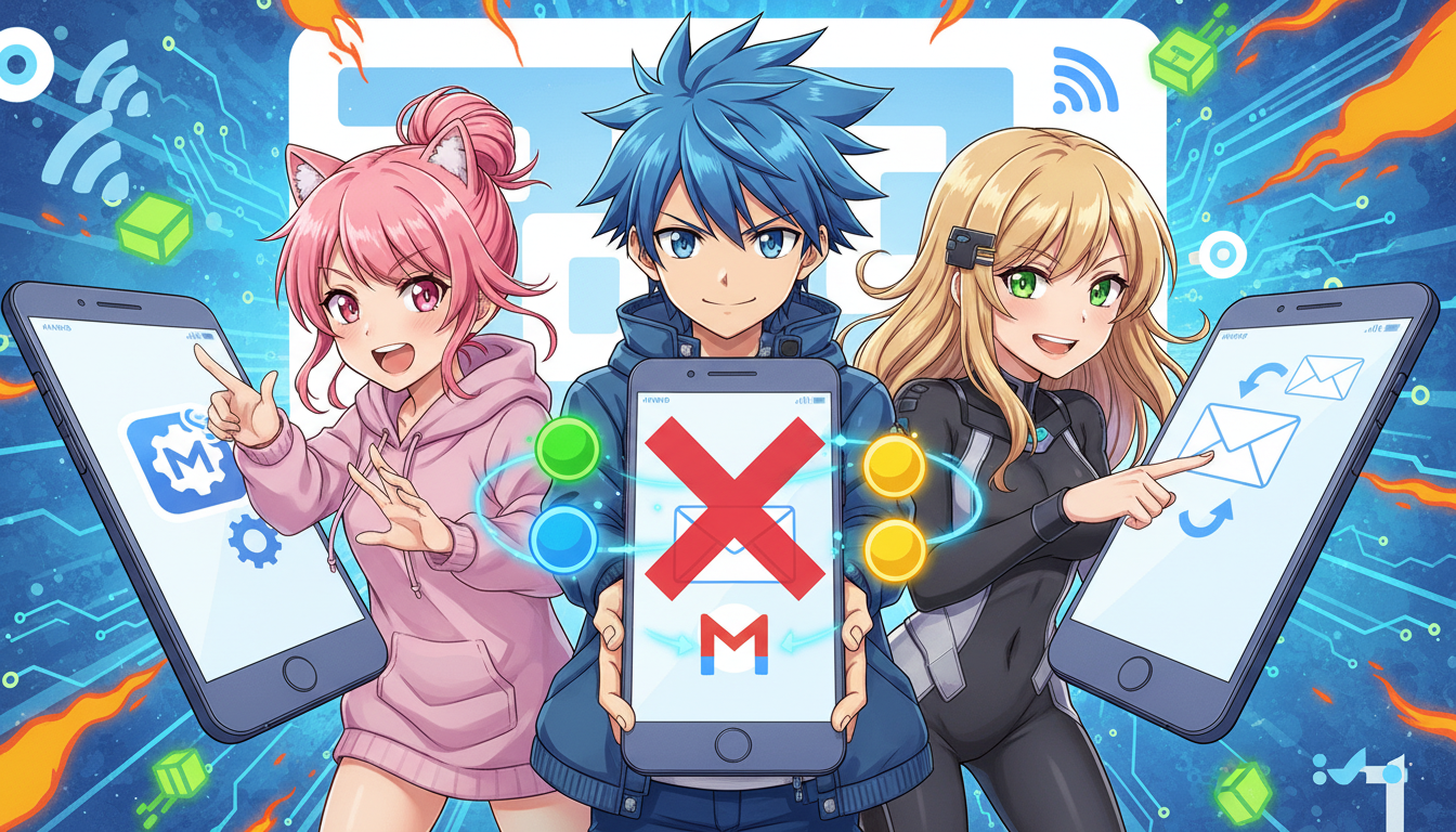 Android・iPhoneでのメール設定手順