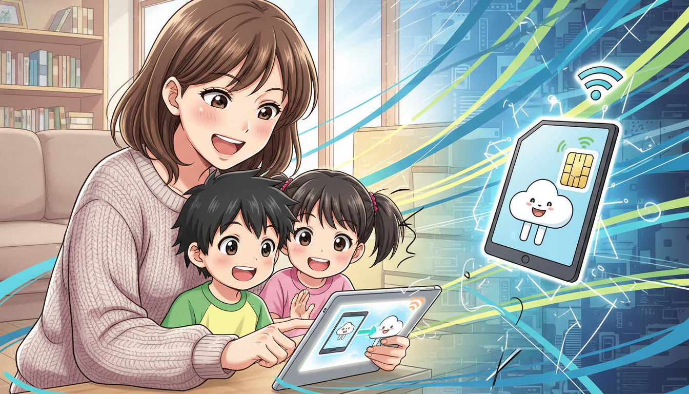なぜ格安スマホのSIMがタブレットでも使えるのか