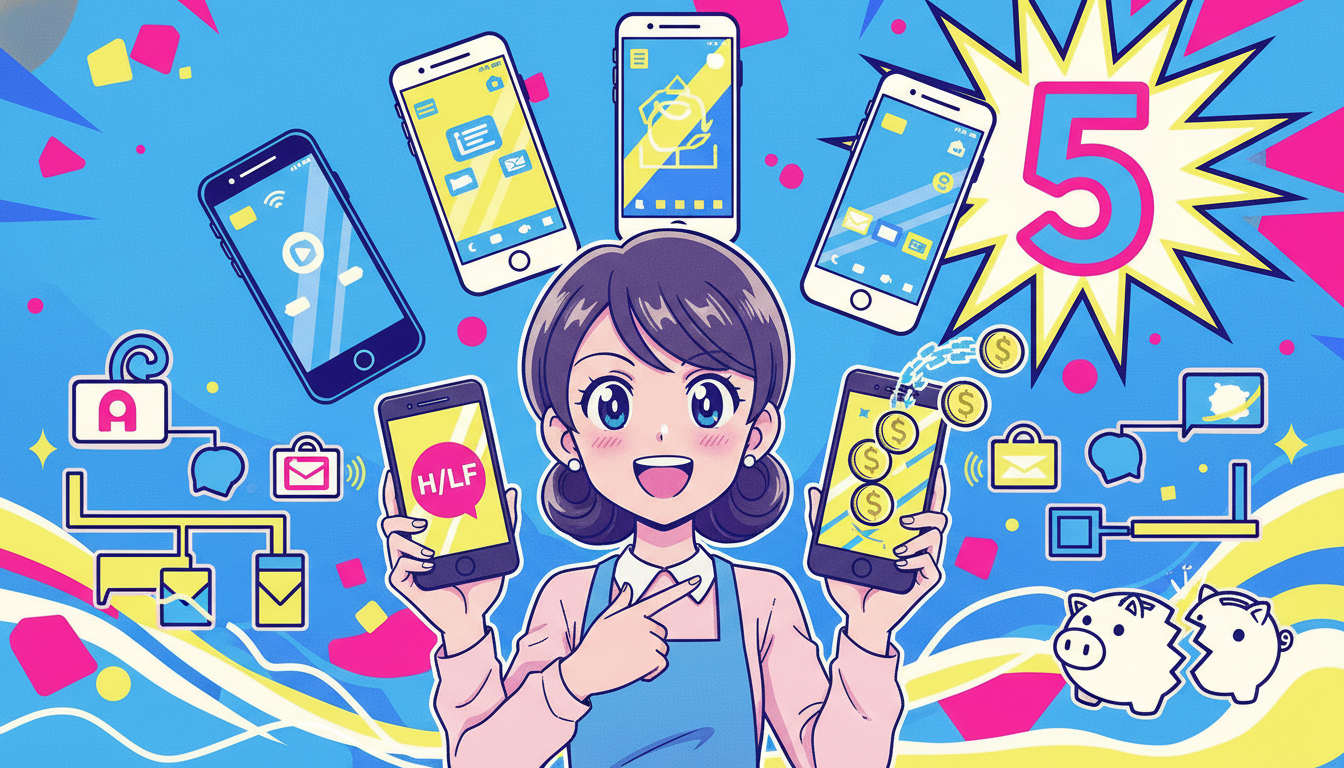 なぜ格安スマホでスマホ代が安くなるのか