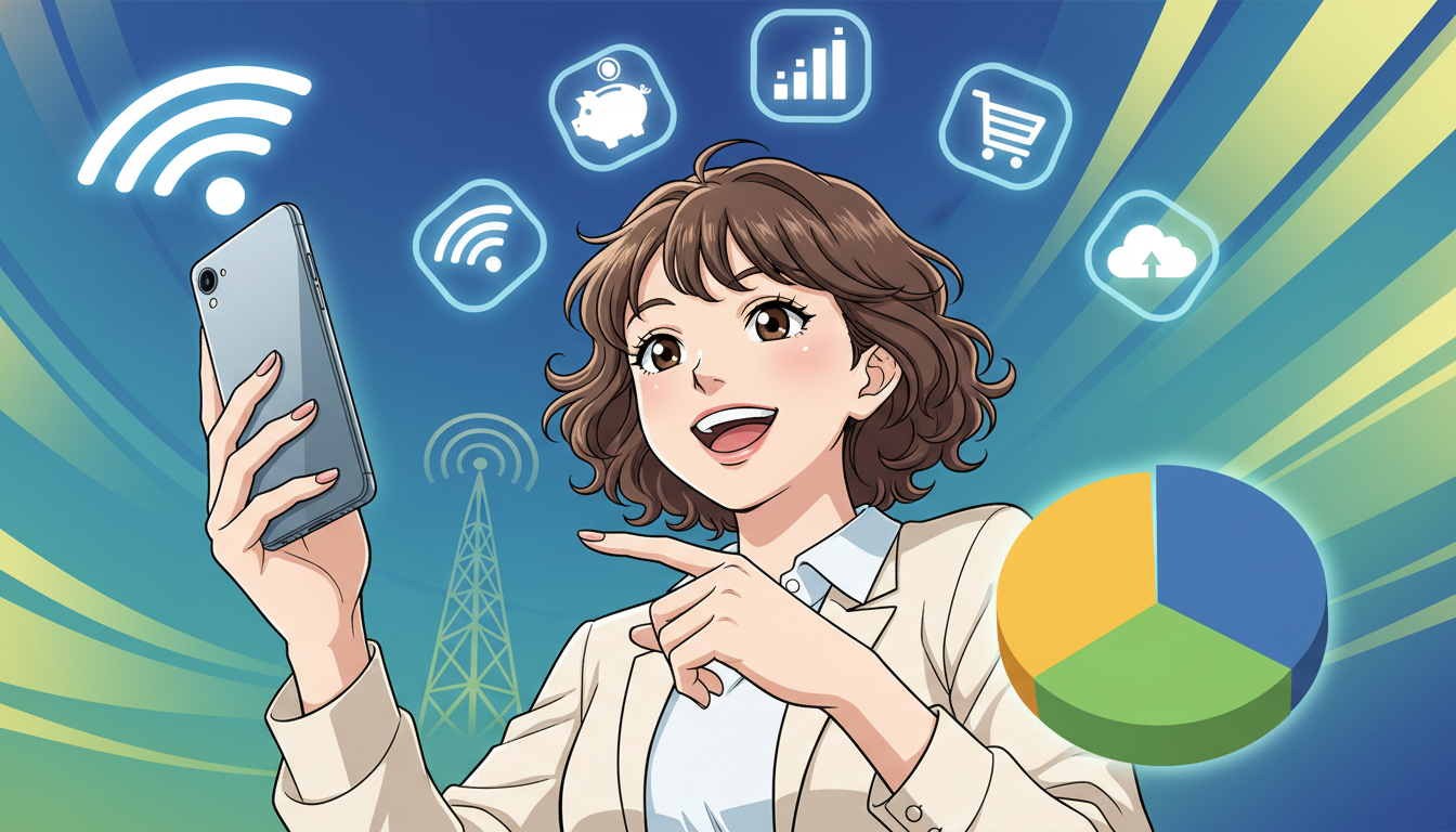 主婦の方が格安スマホを選ぶときの5つのポイント