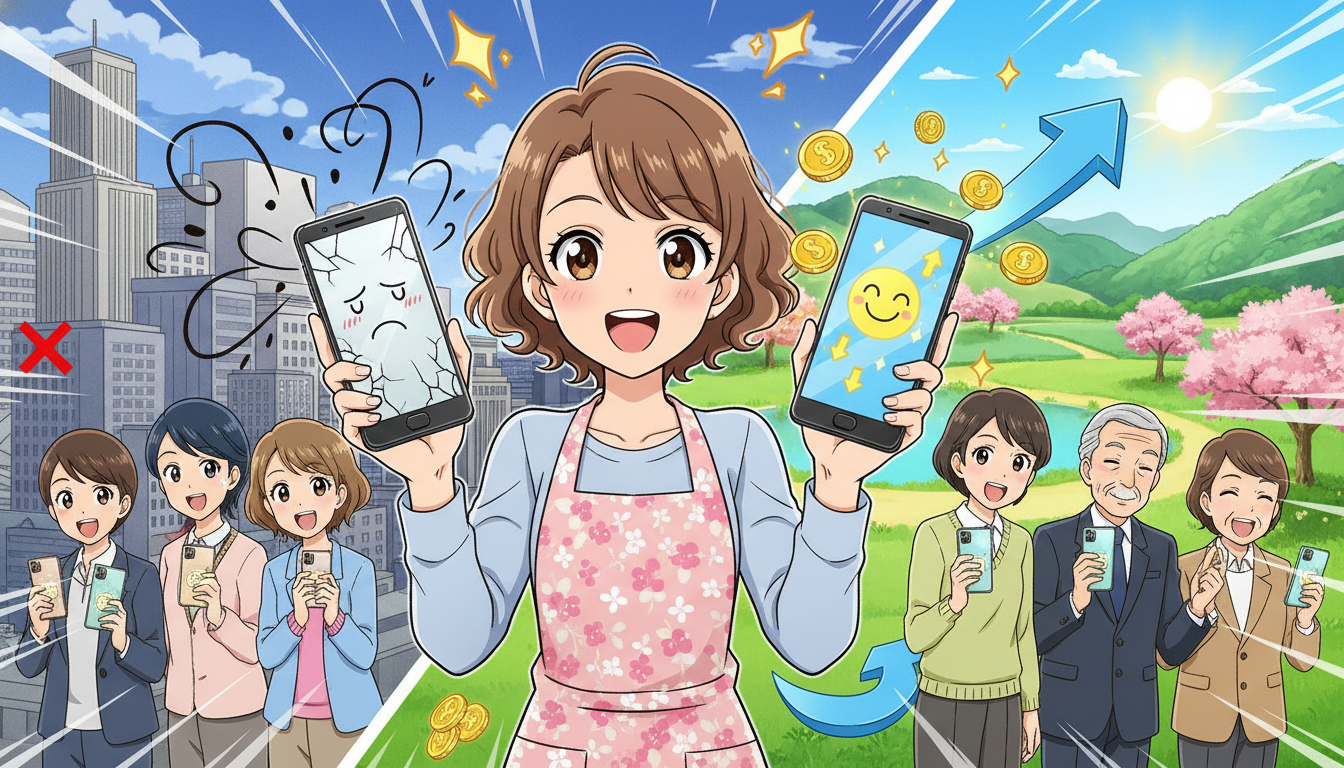 格安スマホへの乗り換え手順は意外と簡単